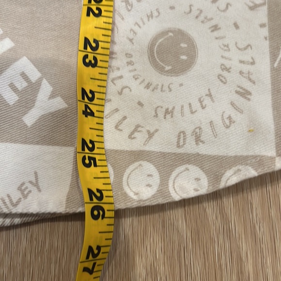 Smiley x H&M long sleeve oversized shacket size xs, hippie, boho, neutral - Picture 14 of 14